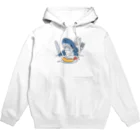 サメ わりとおもいのエビフライを食べようとするサメ2021 Hoodie