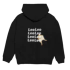 レオ‘sのストリート風レオロゴ Hoodie:back