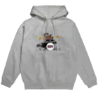 ねずりすSHOPのロックなウッドチャック Hoodie