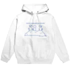 スマイルスタイルの石の上にも3ニャン Hoodie