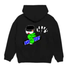 バス停のそうかよ Hoodie:back
