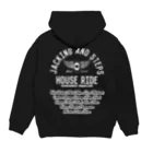 HOUSE DANCE MANIAの【2022ss】House Ride　Winged wheel Hoodie:back