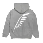 IKARUGA　斑鳩の8 バックプリント Hoodie:back