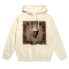 leisurely_lifeのA richly decorated coffee-inspired T-shirt design Hoodie