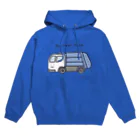 ぼんやり商会 SUZURI店のゴミ収集車さん（こども） Hoodie