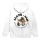 はばたきの旧車レトロな原付たち Hoodie:back