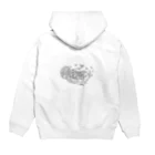 quartetのQuartet Logo Hoodie Hoodie:back