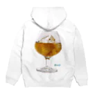 脂身通信Ｚのブランデー Hoodie:back