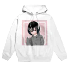 癒しの場所のパーカー姿の女の子 Hoodie