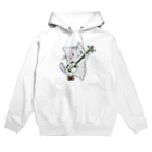 絵娯クリエイトのひのもとにゃんこ® 津軽三味線にゃんこ Hoodie