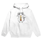 絵娯クリエイトのひのもとにゃんこ®️ 尺八 / 雷蔵 Hoodie