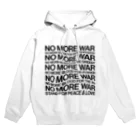 NoMoreWarの反戦｜NO MORE WAR［ゆがみあり］ Hoodie