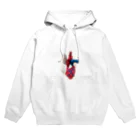 ZAORICknitknit の編み心臓パーカー Hoodie