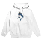 サメ わりとおもいのネコをかぶるサメ Hoodie