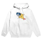 サメ わりとおもいのサメは海老天ごっこがお好き Hoodie