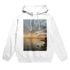 もじゃらの夕焼けの海 Hoodie