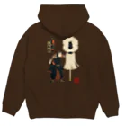 Rigelの江戸の花子供遊び 五番組し組 Hoodie:back
