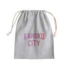 JIMOTOE Wear Local Japanのかほく市 KAHOKU CITY Mini Drawstring Bag
