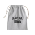 JIMOTOE Wear Local Japanの斑鳩町 IKARUGA TOWN Mini Drawstring Bag