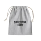 JIMOTOE Wear Local Japanの松川町 MATSUKAWA TOWN Mini Drawstring Bag