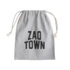 JIMOTOE Wear Local Japanの蔵王町 ZAO TOWN Mini Drawstring Bag