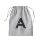 noisie_jpの【A】イニシャル × Be a noise. Mini Drawstring Bag