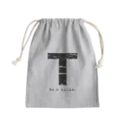 noisie_jpの【T】イニシャル × Be a noise. Mini Drawstring Bag