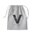 noisie_jpの【V】イニシャル × Be a noise. Mini Drawstring Bag