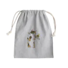Ａｔｅｌｉｅｒ　Ｈｅｕｒｅｕｘのトロンボーンを吹く猫 Mini Drawstring Bag