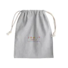 Blackcat and Poetの地球旅行に来ました Mini Drawstring Bag
