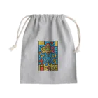 PIROTODadaismの愛の四重奏、青い猿の午後 Mini Drawstring Bag