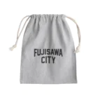 JIMOTOE Wear Local Japanの fujisawa city　藤沢ファッション　アイテム Mini Drawstring Bag