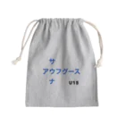 U15 Sauningのサウナアウフグース フィンランド国旗 Mini Drawstring Bag