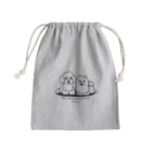 イラスト MONYAAT のToypoo ＆Pome A Mini Drawstring Bag