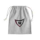 pastelia　shopのグレーレッドワールドZ Mini Drawstring Bag