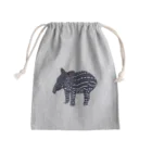 LalaHangeulのマレーバクの子供(文字無し) Mini Drawstring Bag