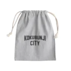 JIMOTOE Wear Local Japanの国分寺市 KOKUBUNJI CITY Mini Drawstring Bag