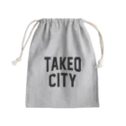 JIMOTOE Wear Local Japanの武雄市 TAKEO CITY Mini Drawstring Bag
