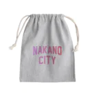 JIMOTOE Wear Local Japanの中野市 NAKANO CITY Mini Drawstring Bag
