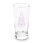『Nothing Is Real』-- IN SUZURIの只管打坐h.t.　紫 Long Sized Water Glass :back