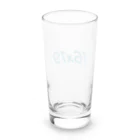 それいけ！中年庭球部の16ｘ19（ブルーグレイ） Long Sized Water Glass :back