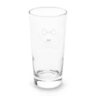 handsome wearのハンサムくん・イン・カップ / デザインロゴカフェタイム Long Sized Water Glass :back