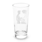 ネタ極振り最高に面白いTシャツ屋さん│YPO_industryの料理系男子 Long Sized Water Glass :back