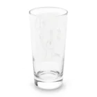 ❄️すの❄️の定時に帰りたいゆるうさ Long Sized Water Glass :back