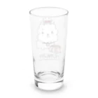 イラスト MONYAAT のCT03　ハングリー♪チャリゾー Long Sized Water Glass :back