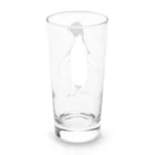 LalaHangeulのあでりーぺんぺん2号　(文字無しバージョン) Long Sized Water Glass :back