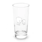fluffy.dogのもふもふ Long Sized Water Glass :front