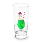 Lovecatfashionのモチ猫ちゃんクリームソーダ Long Sized Water Glass :front