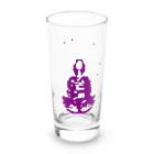 『Nothing Is Real』-- IN SUZURIの只管打坐h.t.　紫 Long Sized Water Glass :front