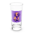 winwin6126の癒しダックス！ Long Sized Water Glass :front